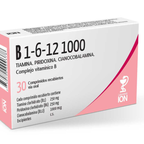 B1 6 12 1000 30 Comprimidos B1 6 12 1000 30 Comprimidos
