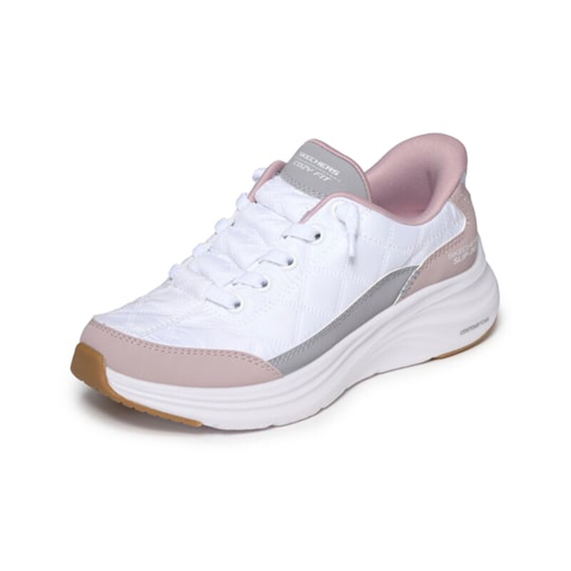 Championes Slip-Ins Contour Foam Cozy Fit Blanco