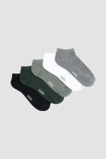 Medias cortas al tobillo en colores lisos Variante 45