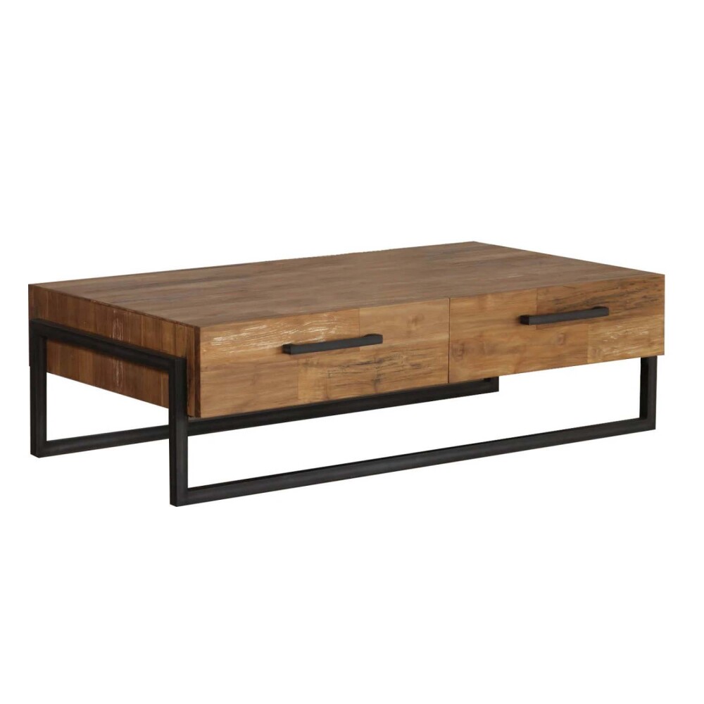 MESA CENTRAL MADERA NATURAL-BEIGE POTENZA NATURAL