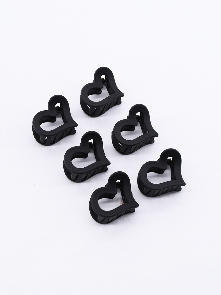 PINZAS PACK X 6 - NEGRO 