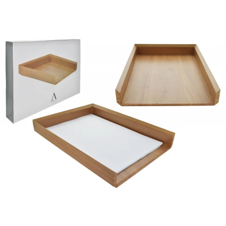 BANDEJA DE MADERA ANDREA 24X34X4.5 CM 21287 Q12 M.6 BANDEJA DE MADERA ANDREA 24X34X4.5 CM 21287 Q12 M.6