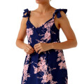 VESTIDO CORTO KIGAL REV Azul