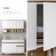 Juego de 2 Modulos De Cocina 120 cm Color Blanco BLANCO