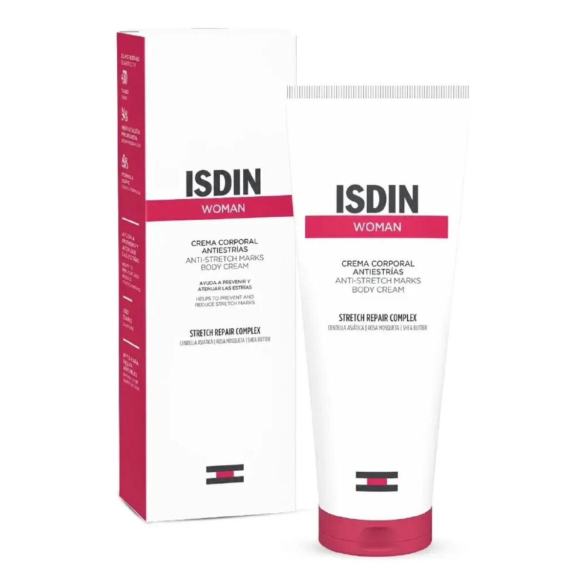 Crema Antiestrias Isdin Woman 200 Ml. 