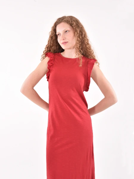 VESTIDO TULI ROJO
