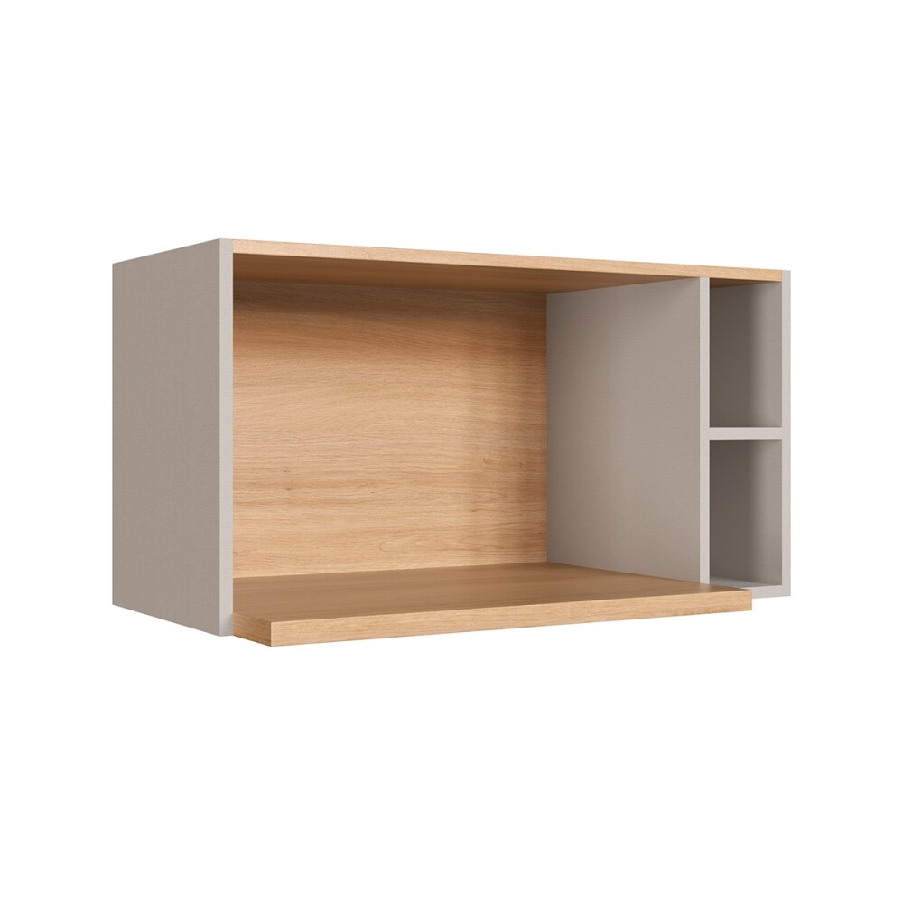 Aéreo Everest para horno 0,80 m Color: Carvalho/Panna Aéreo Everest Para Horno 0,80 M Color: Carvalho/panna