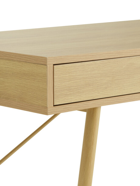 Escritorio LINDVED 48x120 2 cajones color roble Escritorio LINDVED 48x120 2 cajones color roble