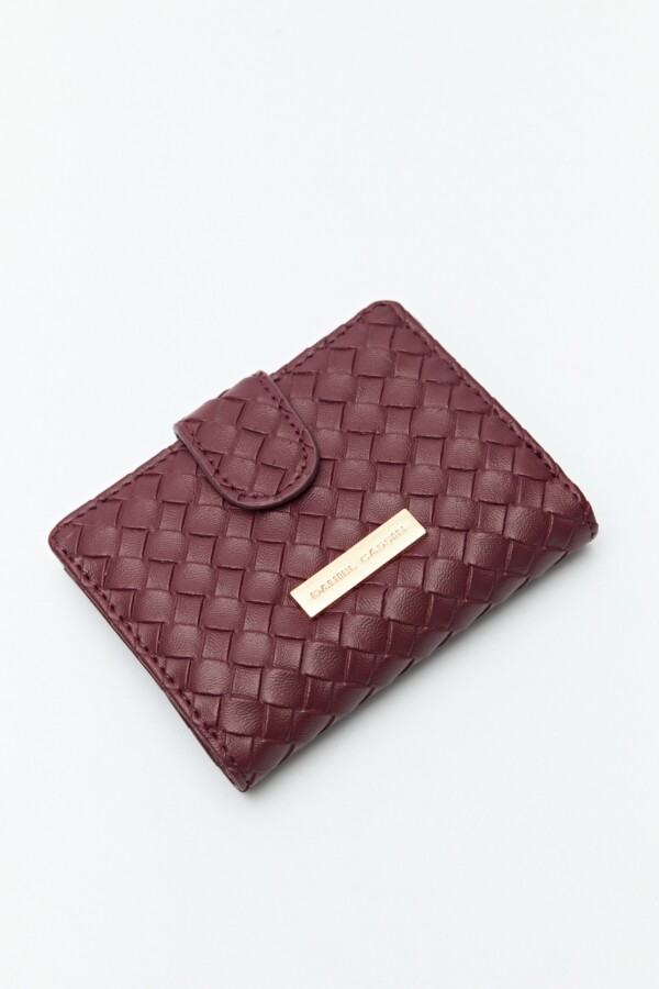 BILLETERA AMBOR Bordó
