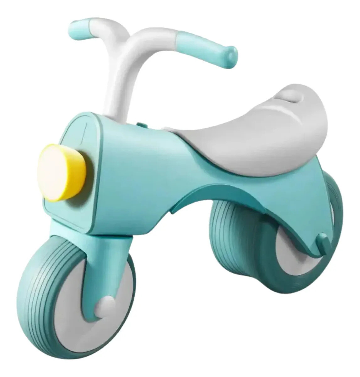 Moto chivita andador para niños con luz y sonido - Verde agua 