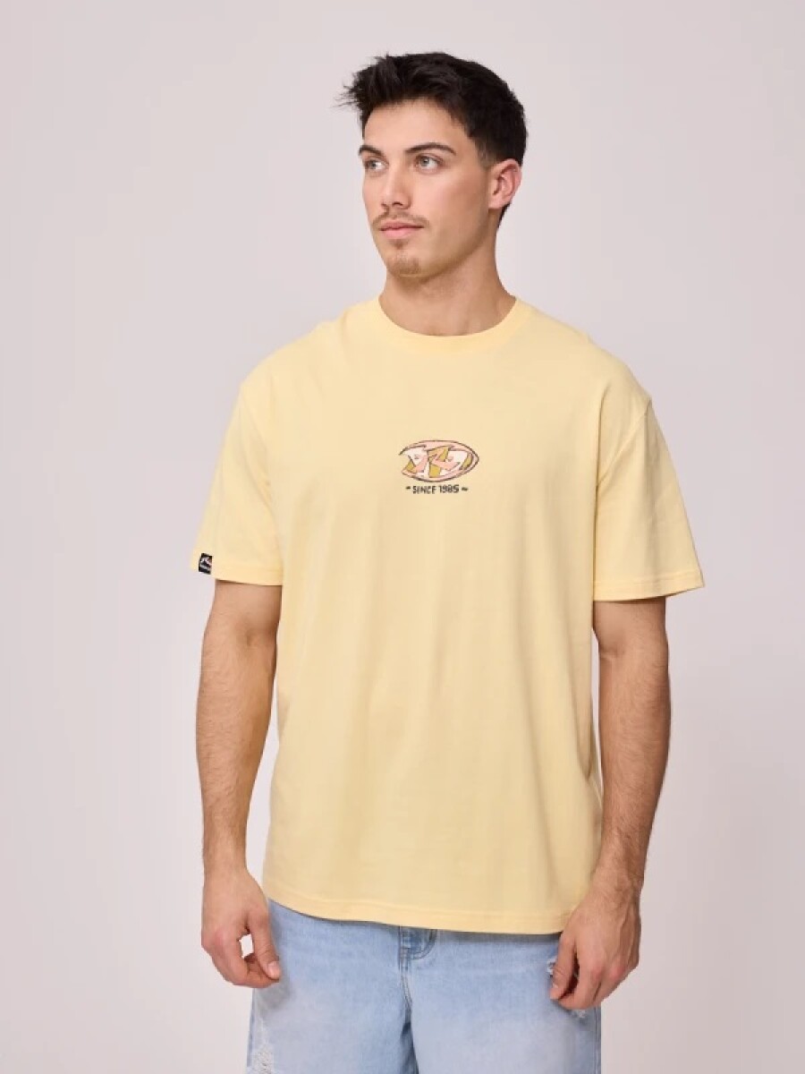 T-SHIRT RUSTY MUNKE - AMARILLO 