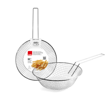 Cesta para Freir 22 cm Acero Inoxidable Ibili Cesta para Freir 22 cm Acero Inoxidable Ibili