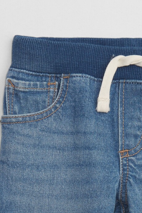 Jean Slim Toddler Niño Medium Wash