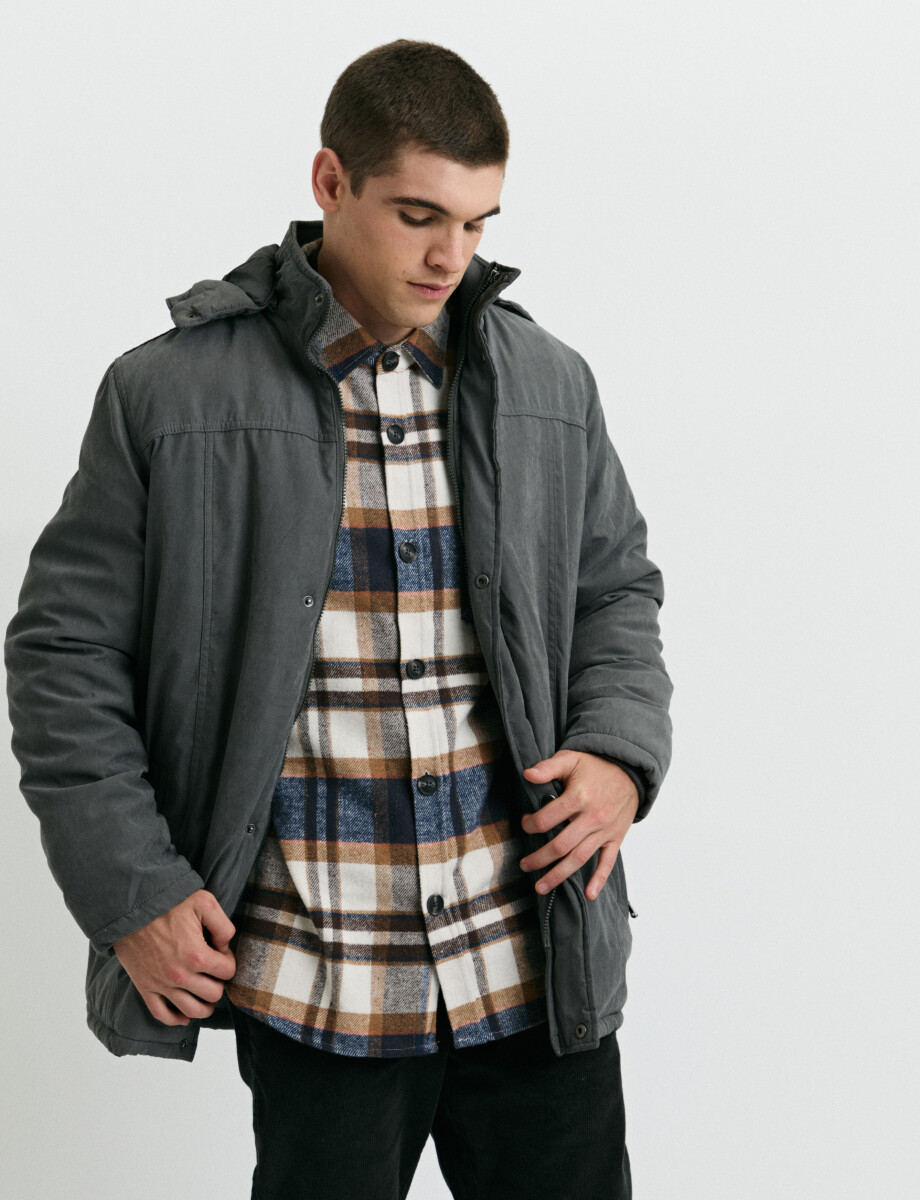 300781 CAMPERA HARRINGTON LABEL Verde
