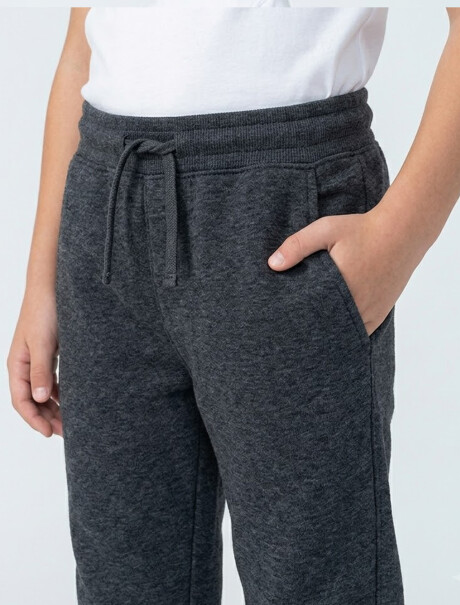 PANTALÓN BABUCHA INFANTIL UNISSEX GRIS OSCURO