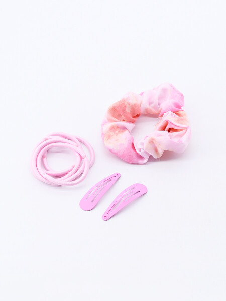 COLEROS Y SAPITOS PACK X 8 ROSADO