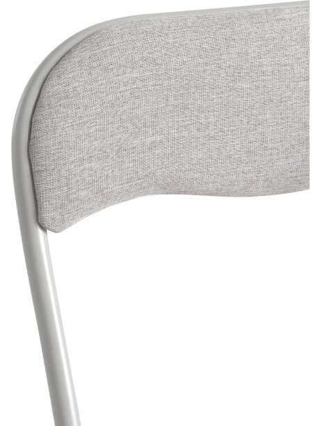 Silla plegable VIUF tela arena cl/acero Silla plegable VIUF tela arena cl/acero