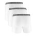 UA PERFORMANCE COTTON - SOLID 6 IN 3PK WHT