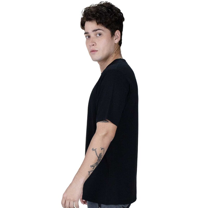 TSHIRT MEN POLY/VISC/SPX EVERLAST RISE GN S BK