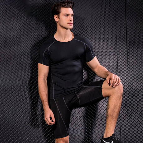 Set Deportivo X4 Remeras Deportivas P/ Entrenamiento Multicolor
