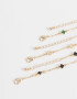 Pulseras Flexibles Sets Lucky Set De Pulseras Lucky - Dorado