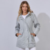 Gabardina Impermeable GRIS CLARO