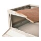Caja Pp Organizadora Plegable Y Apilable Con Tapa De Mdf Sin Color