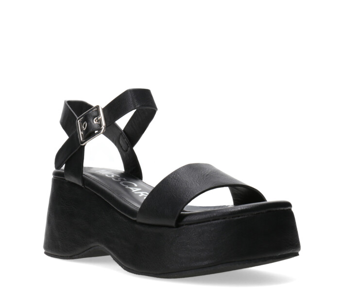 Sandalia KROVA con plataforma Black