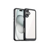 Protector para iPhone 16 bordes color negro Protector Para Iphone 16 Bordes Color Negro