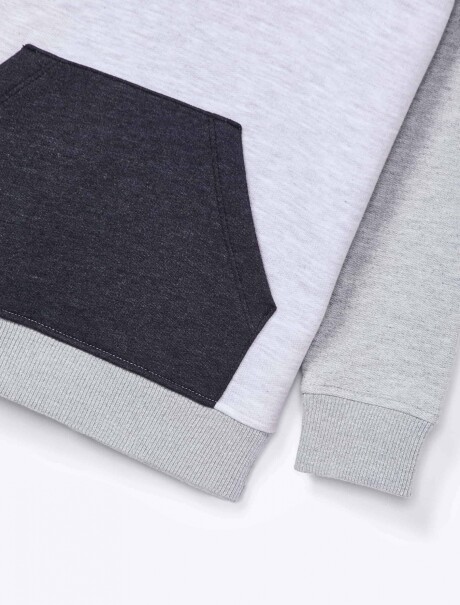 POLERON ML MASC GRIS