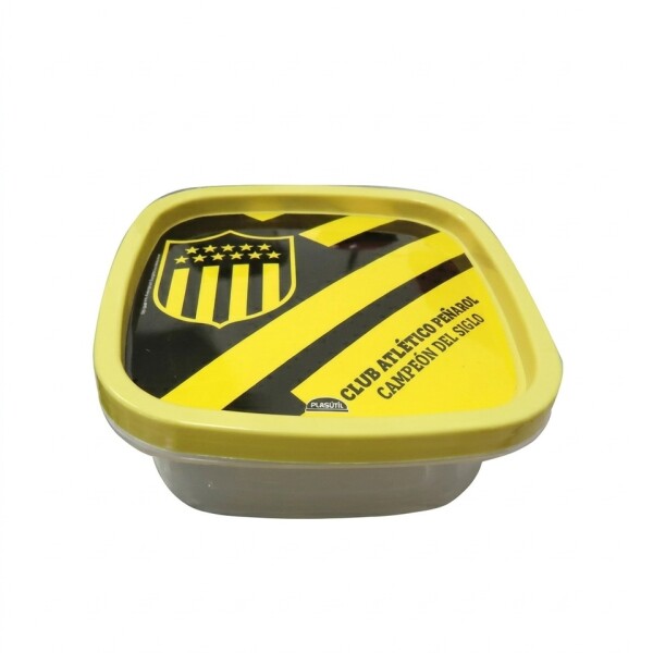 Pote Cuadrado 580 ML Peñarol Licencias 023
