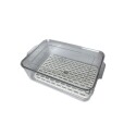 ORGANIZADOR ACRILICO CON TAPA Y REJILLA 33,6X21,5X10,3CM ORGANIZADOR ACRILICO CON TAPA Y REJILLA 33,6X21,5X10,3CM