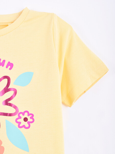 REMERA POLA AMARILLO