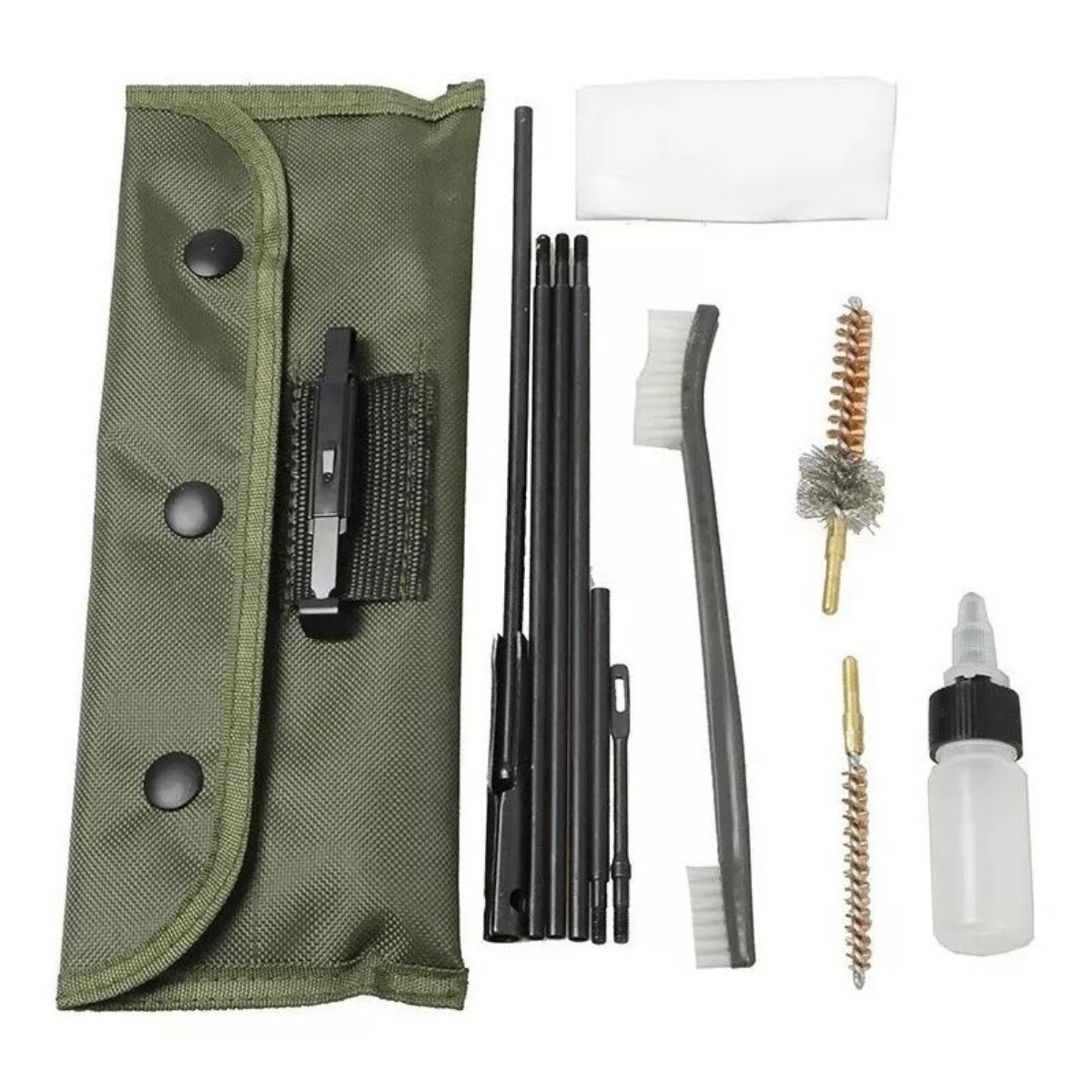 Kit de limpieza para pistola o rifle - 11 piezas 