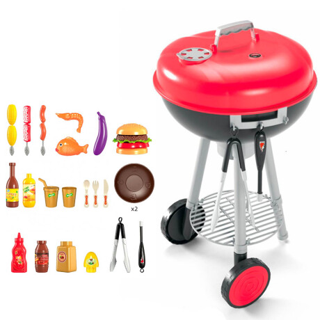Set Infantil Cocina Barbacoa Juguete Parrilla Luz y Sonido Jug007309