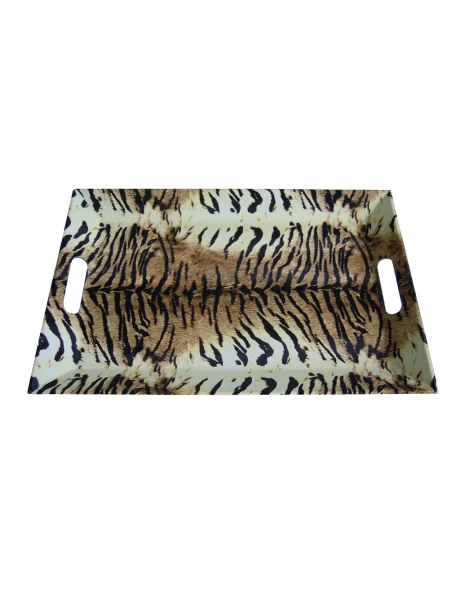 BANDEJA DE DISEÑO ANIMAL PRINT TIGRE. 50x33CM BANDEJA DE DISEÑO ANIMAL PRINT TIGRE. 50x33CM