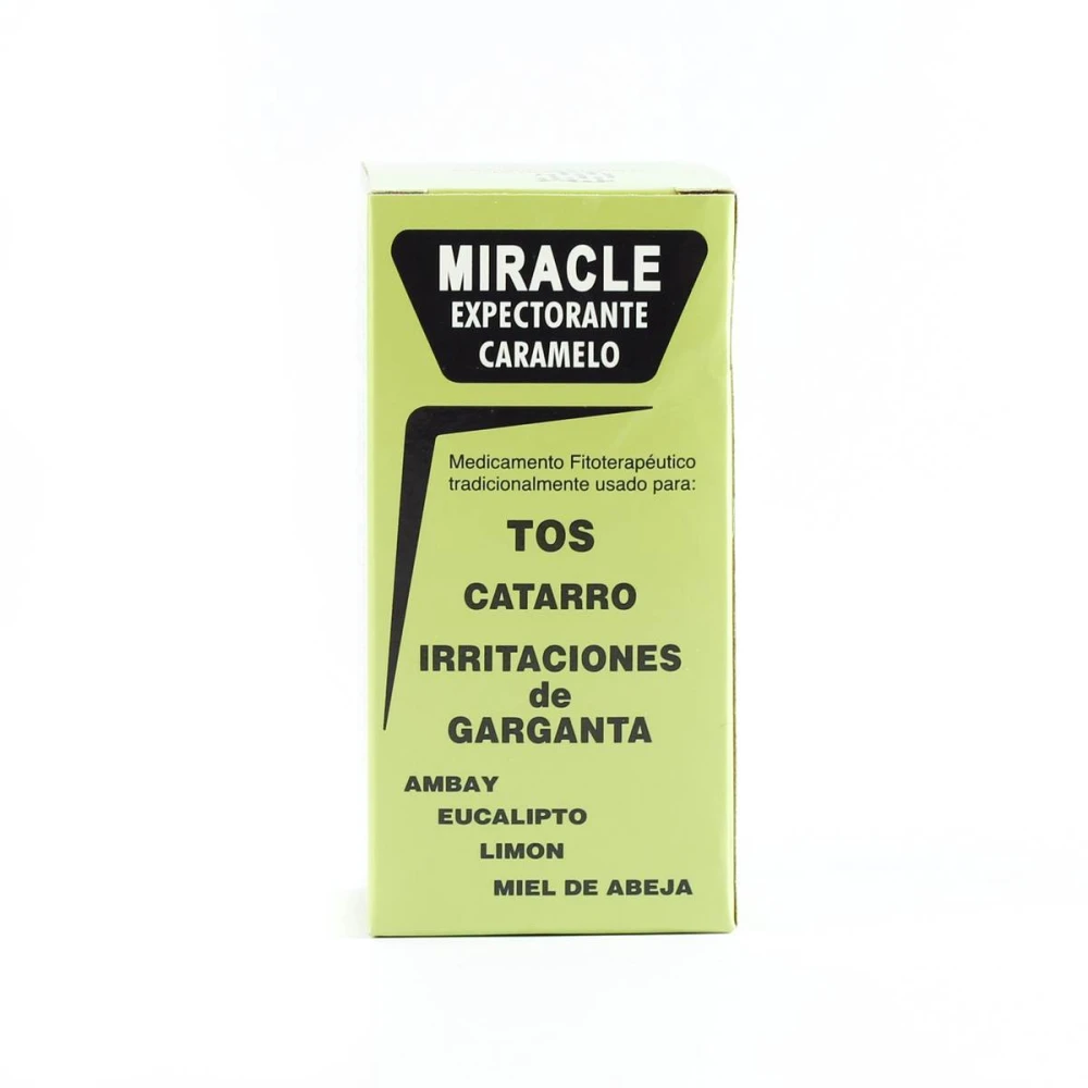 MIRACLE CARAMELO EXPECTORANTE CJ