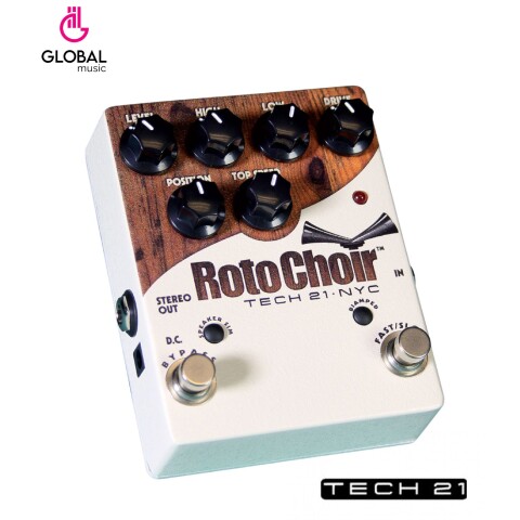 PEDAL DE EFECTO TECH21 ROTO CHOIR Rotary speaker emulator PEDAL DE EFECTO TECH21 ROTO CHOIR Rotary speaker emulator