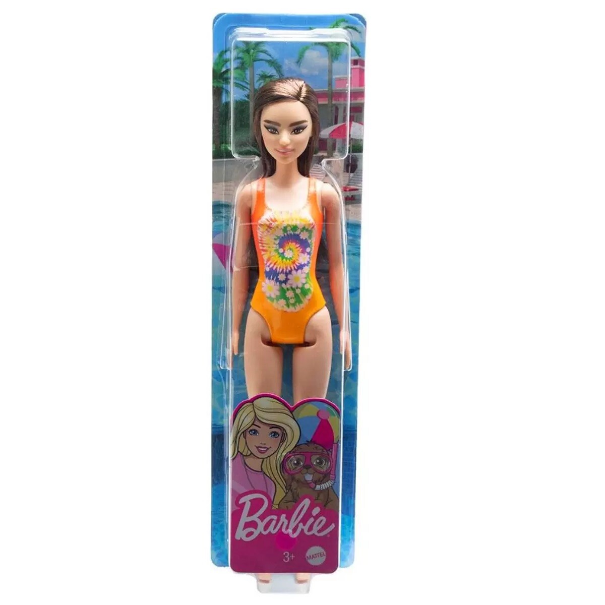 Muñeca barbie en discount traje de baño