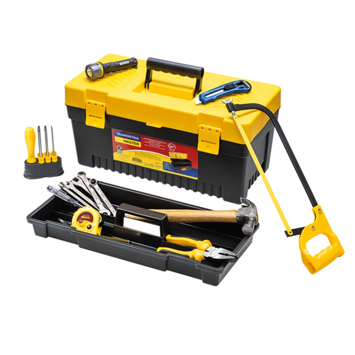 Caja De Herramientas Para Hogar Tramontina 19 Piezas 43800/991 