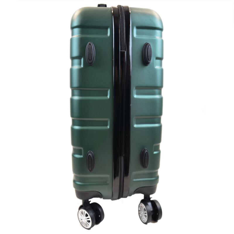 Set 3 Valijas rígidas 4 ruedas 20 24 28 Premium VERDE