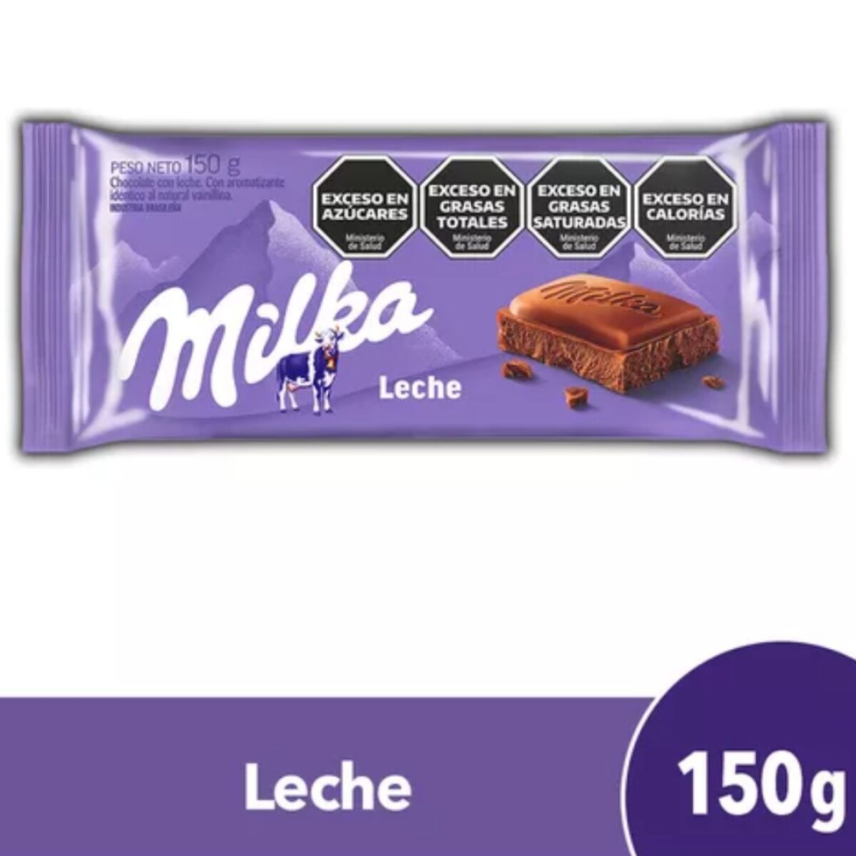 TABLETA CHOCOLATE MILKA LECHE 150GR 