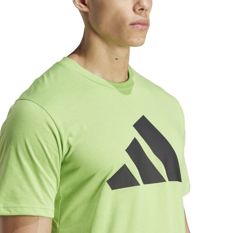 Remera Adidas Train Essentials Feelready Logo Verde