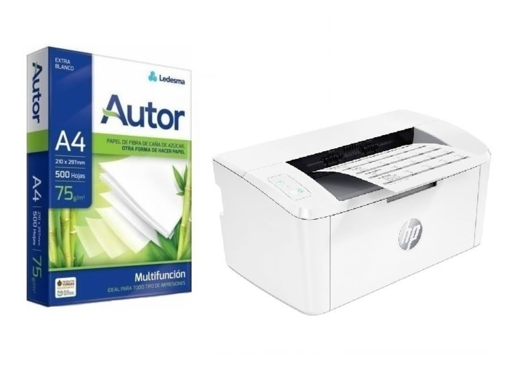 Impresora HP Laserjet M111A + Resma A4 