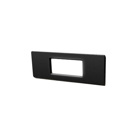 Luminaria de embutir LED rectangular negra IP55 FL0920