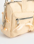 City Cartera City Con Moños - Blanco Crudo