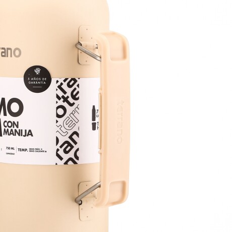 Termo Slim 750mL. c/manija Taupe