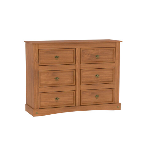 Cómoda Aparador Lumax 6 cajones madera maciza Cómoda Aparador Lumax 6 cajones madera maciza