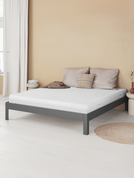 Estructura cama 180x200 KILDEN gris osc Estructura cama 180x200 KILDEN gris osc