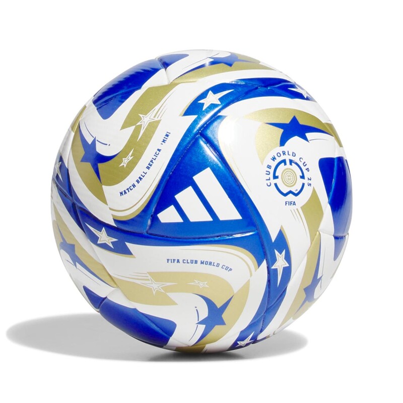 Mini Pelota Adidas Final Mundial De Clubes Azul-dorado